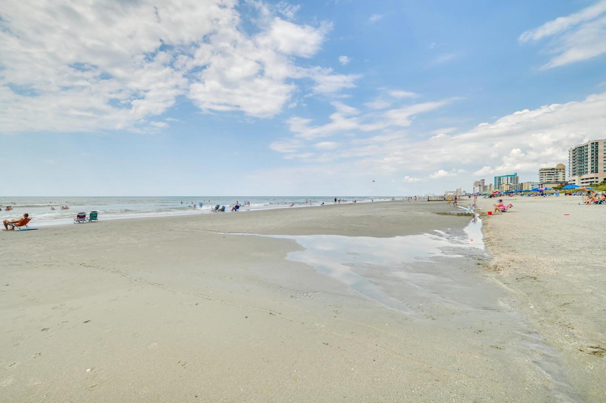 Cozy Coastal Condo With Airy Oceanfront Balcony Myrtle Beach Exteriér fotografie