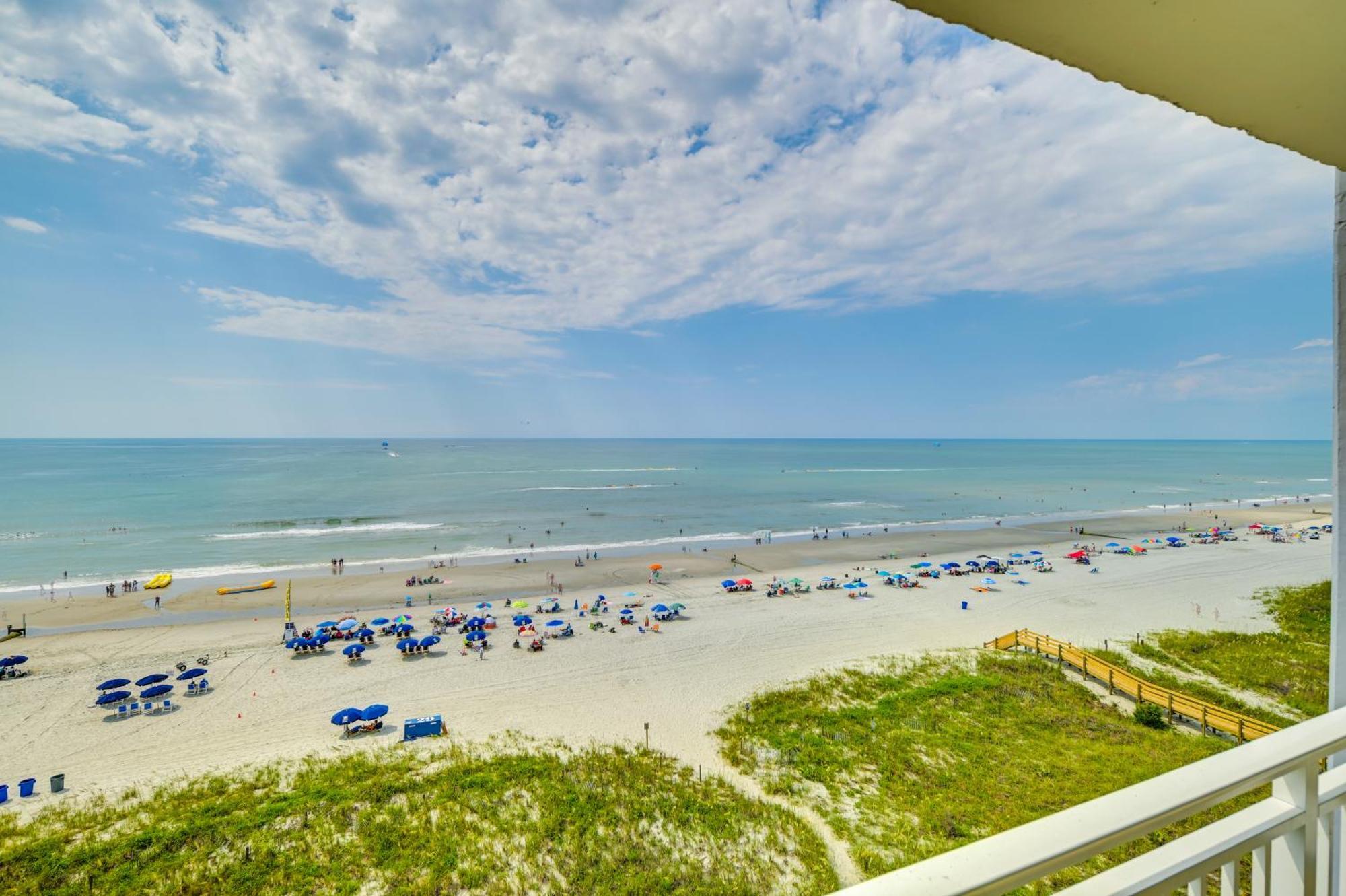 Cozy Coastal Condo With Airy Oceanfront Balcony Myrtle Beach Exteriér fotografie