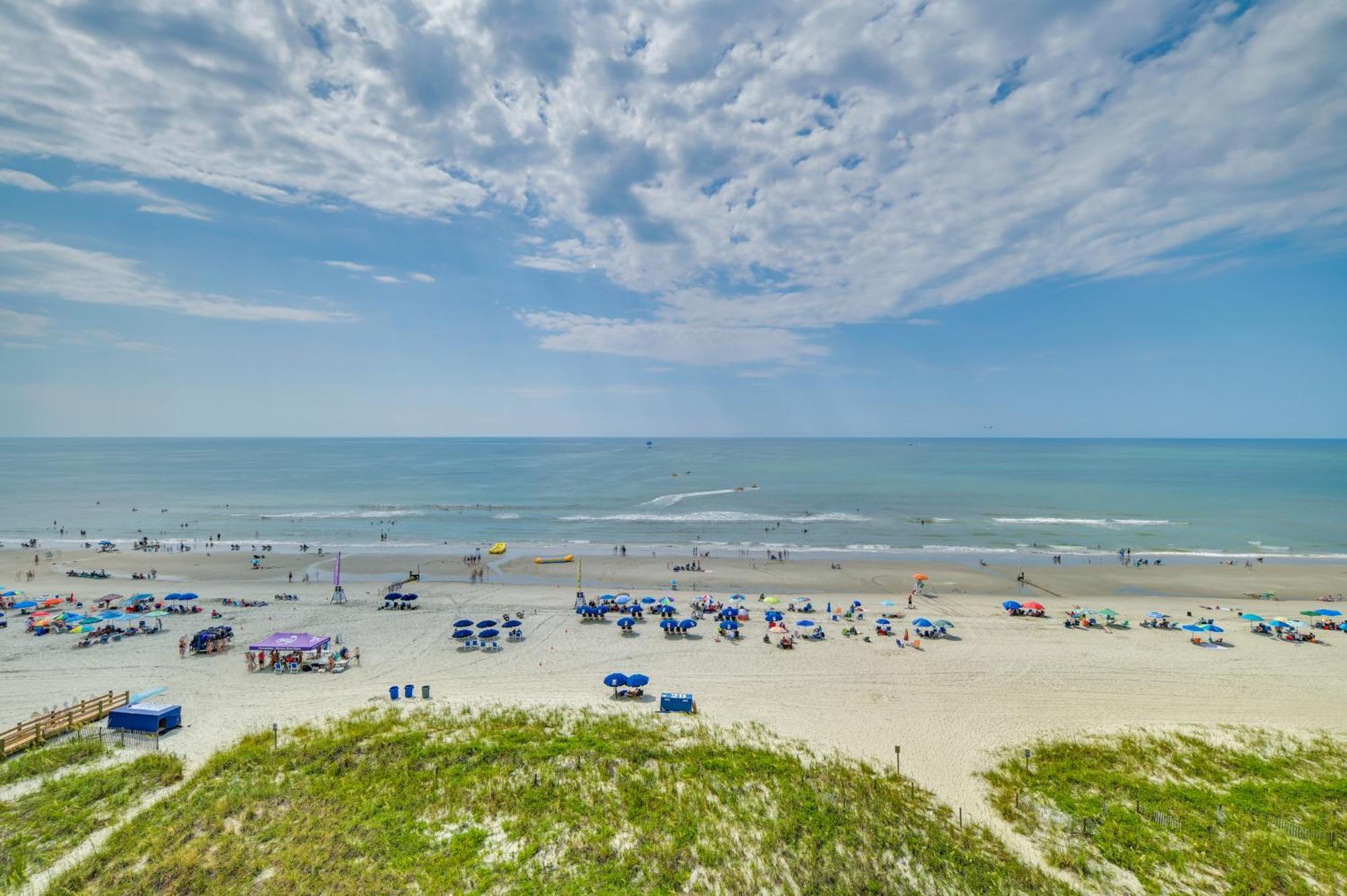 Cozy Coastal Condo With Airy Oceanfront Balcony Myrtle Beach Exteriér fotografie